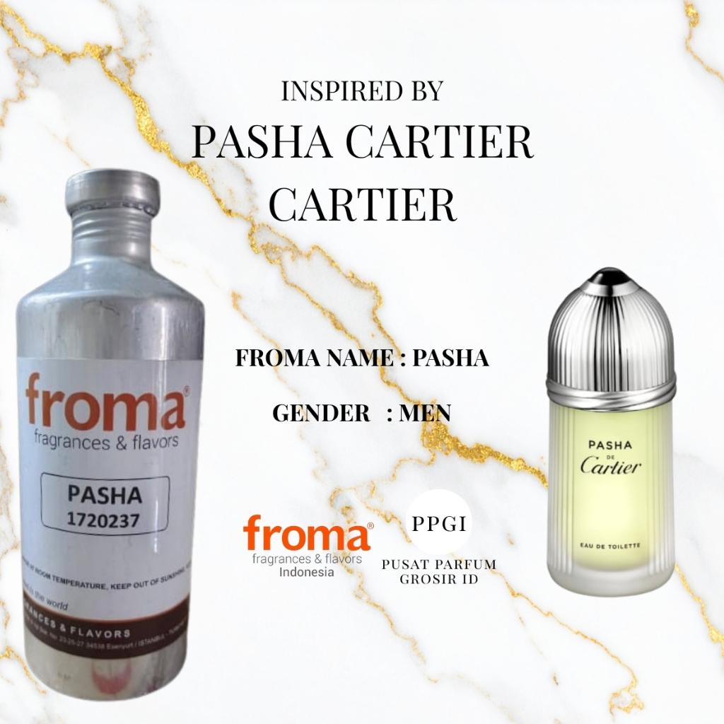 Bibit Parfum PASHA – 500ml Segel | by FROMA