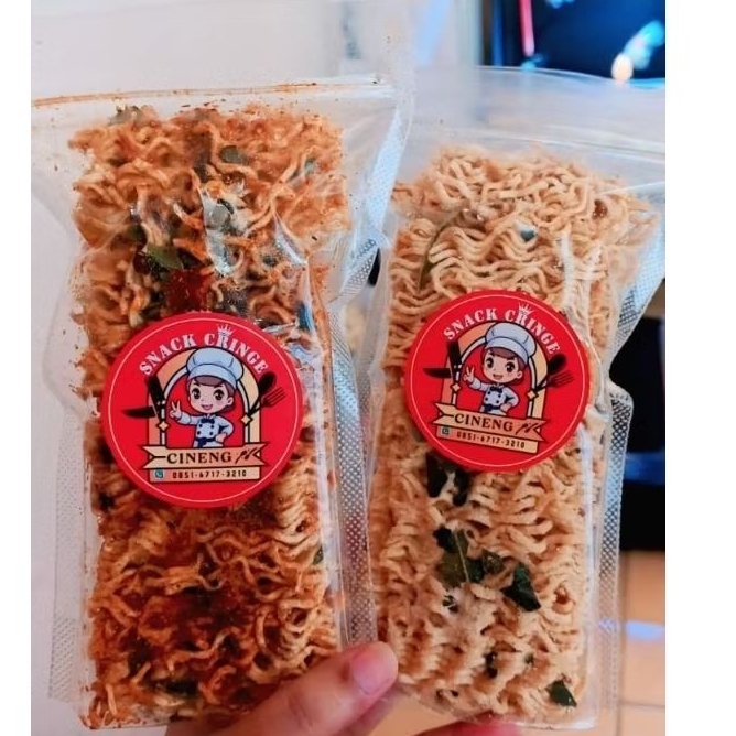 seblak mie/mie keriting pedas daun jeruk/cemilan viral terlaris
