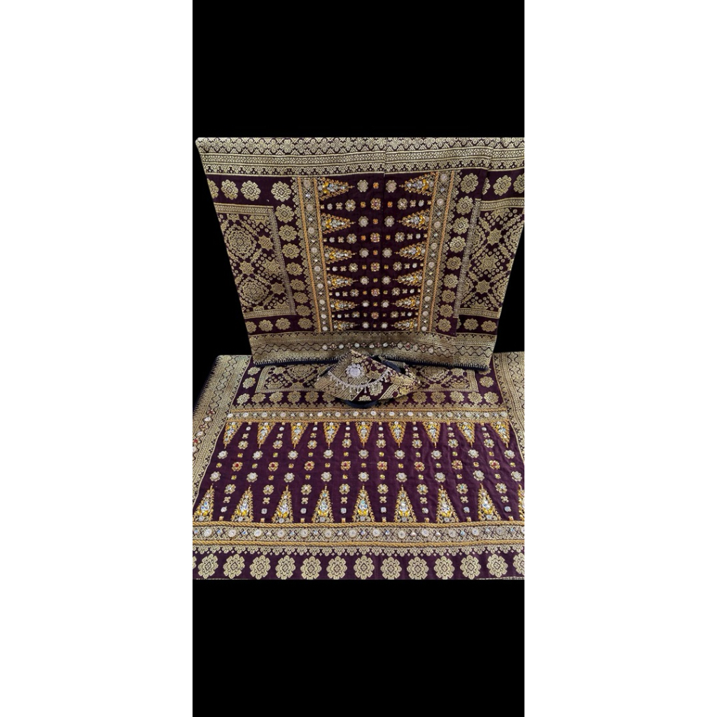 songket pengantin#payet