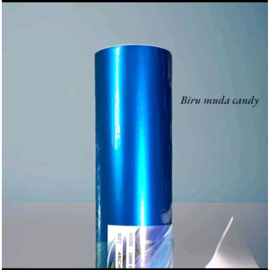 skotlet biru muda candy (biiru metalik)