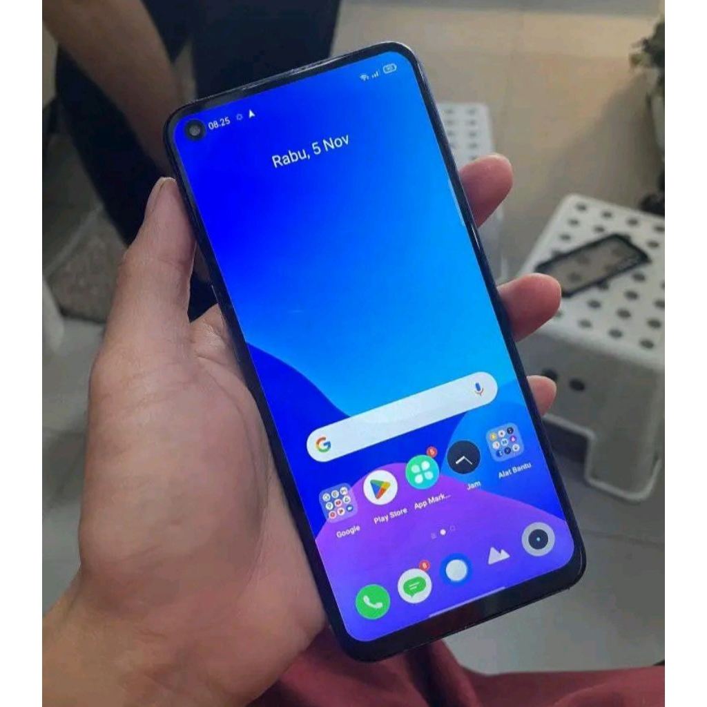 LCD Touchscreen Ori Copotan Realme 7 / Realme 6 / Narzo 20 Pro / 30 4G