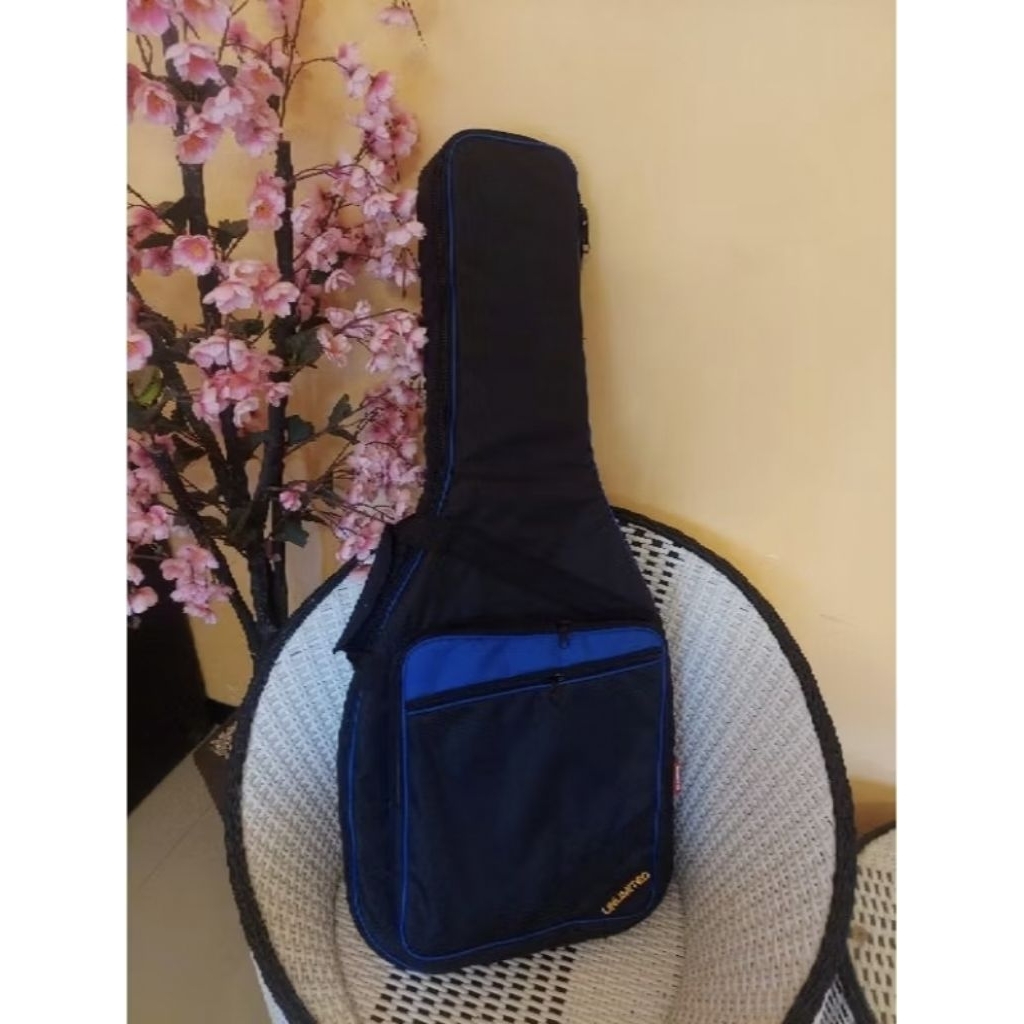 tas gitar gambus datar