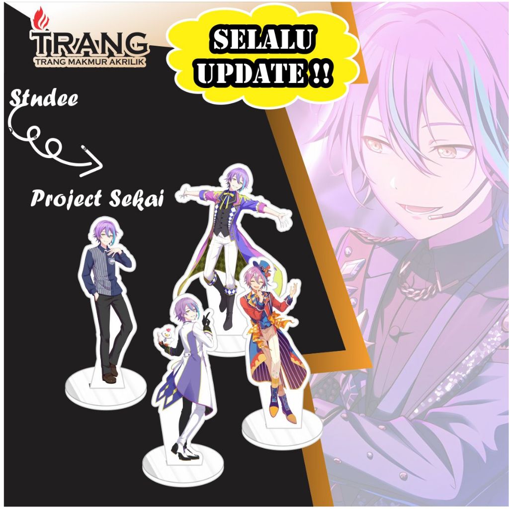 Standee Figure Akrilik Rui Kamishiro Project Sekai / Standing Action figure Acrylic Rui Kamishiro Pr