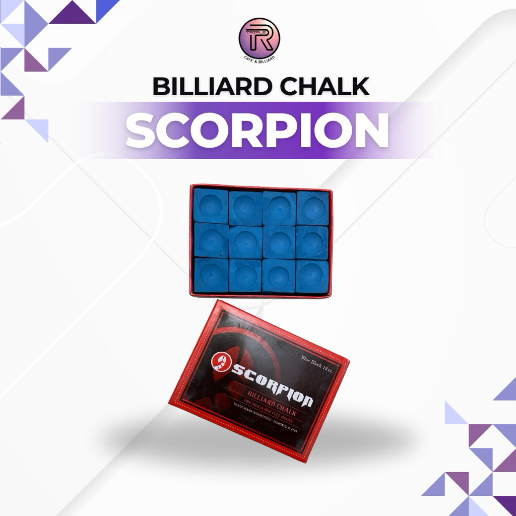 BILLIARD CHALK SCORPION