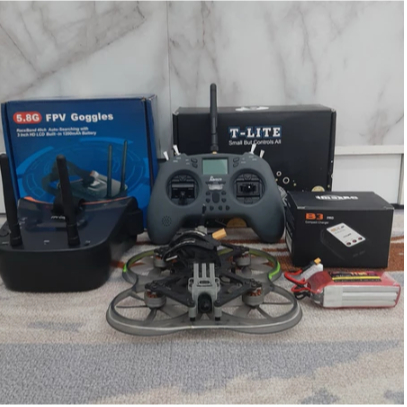 Quad Drone Fpv Racing Freestyle Cinewhoop Brushless Rtf Komplit Pasti Diskon