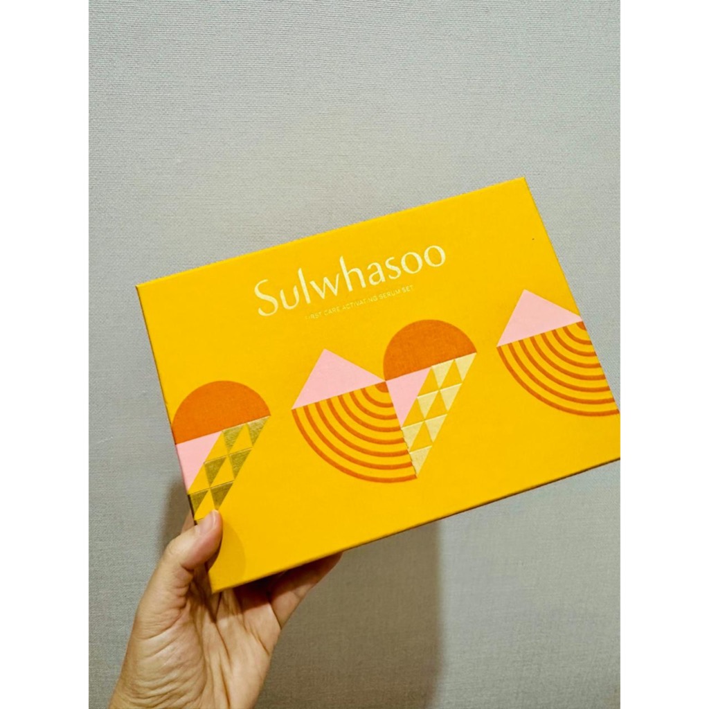 Kotak Sulwhasoo Kotak Box Hardcase Kuning Sulwhasoo