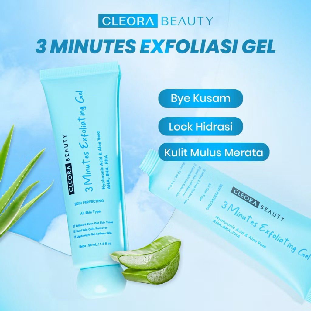 CLEORA BEAUTY 3 MINUTES EXFOLIATING GEL | CLEORA EXFOLIATING GEL