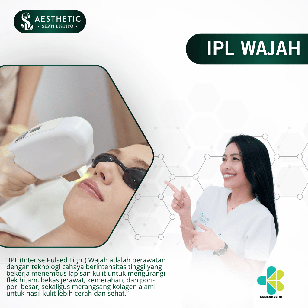 E - Voucher IPL Wajah – Treatment Mencerahkan, Hilangkan Flek & Bekas Jerawat
