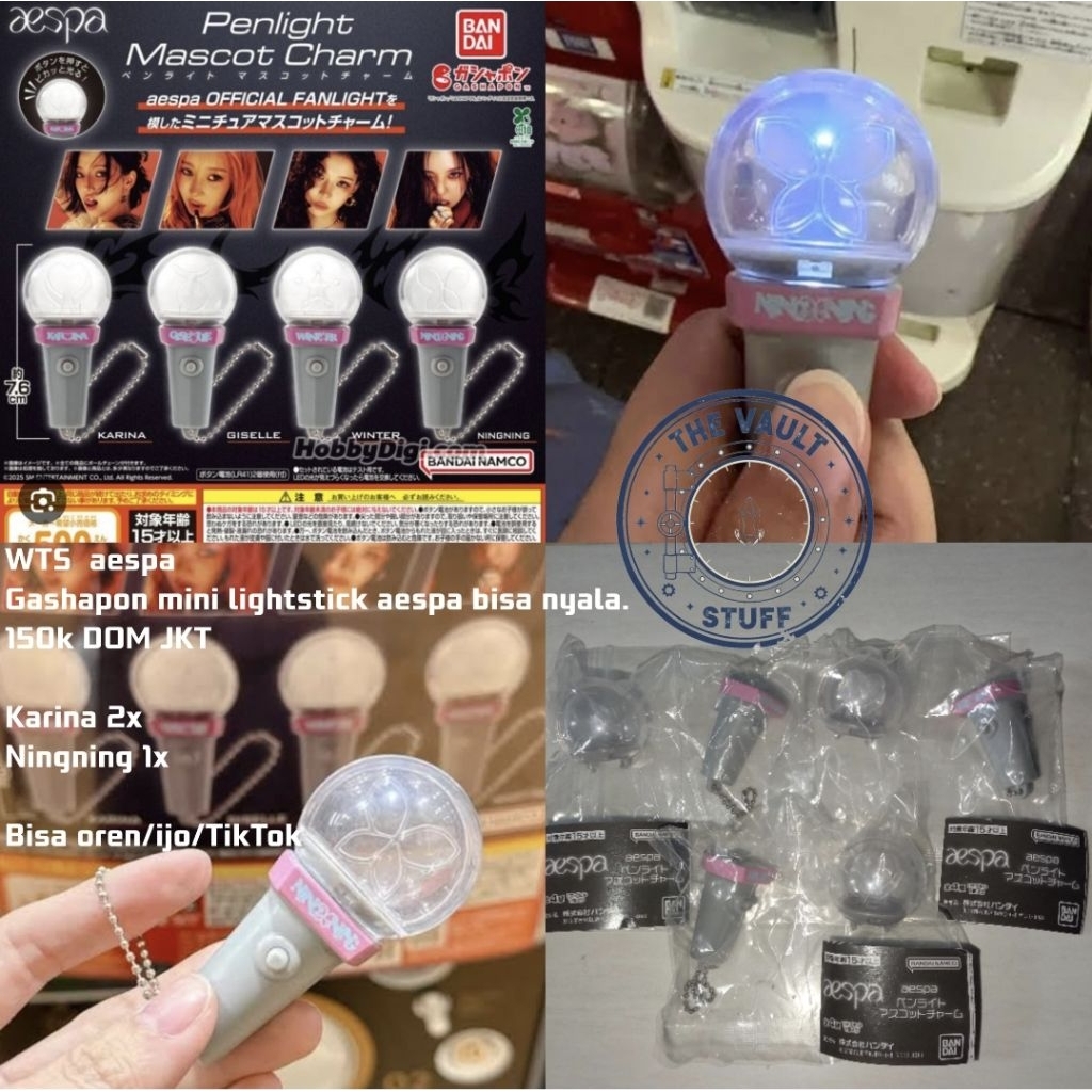 aespa Gashapon mini lightstick