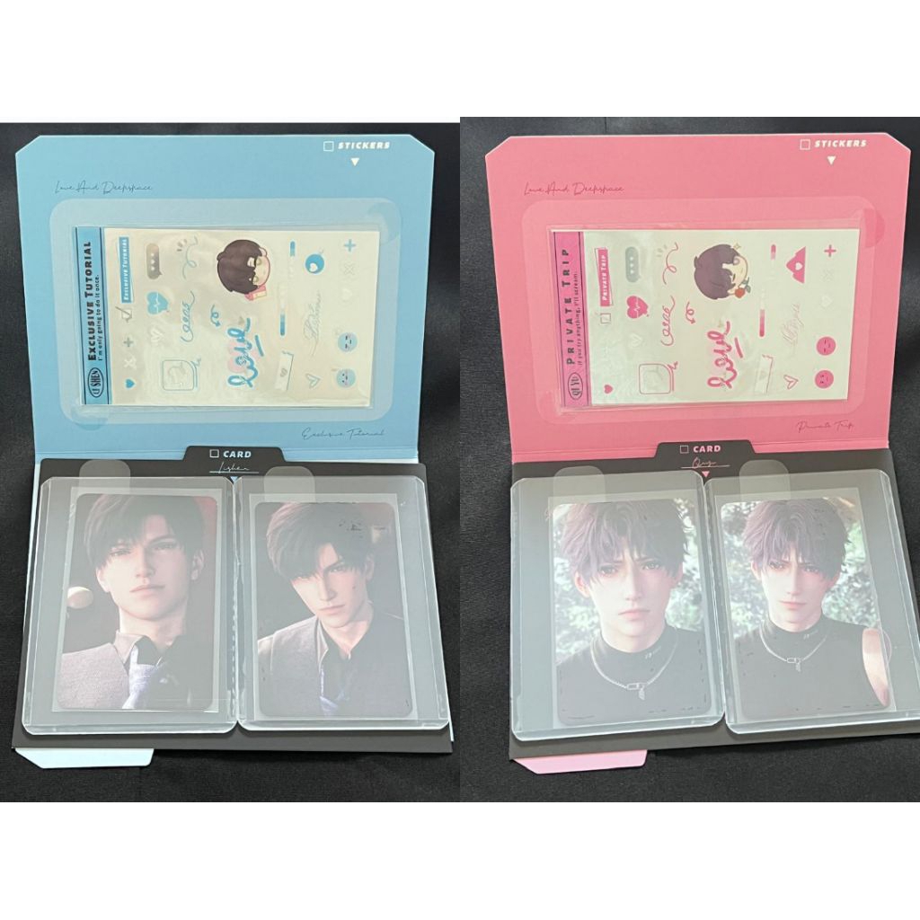 love and deepspace photocard official merch