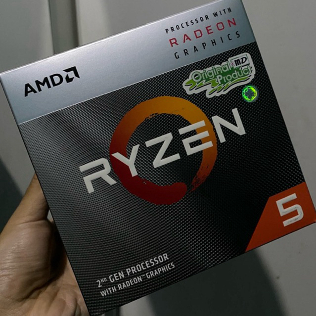 Ryzen 5 3400G second