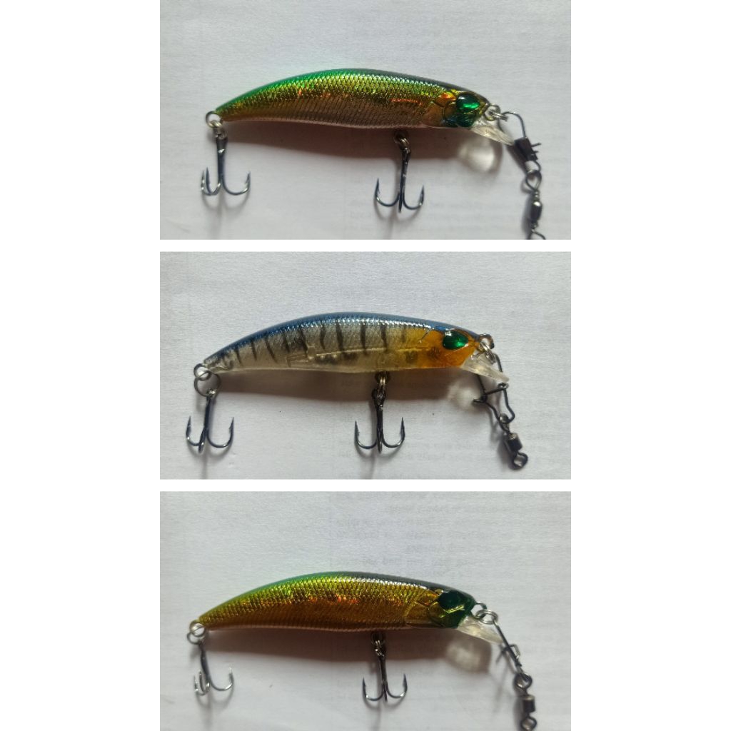Umpan Ikan Buatan (Minnow Lure) Hengjia Lure Wobbler Crankbait Killer