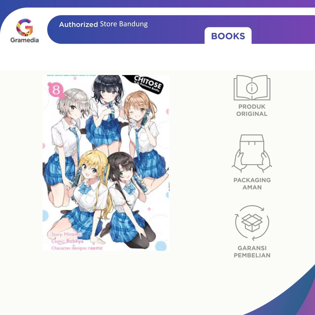 Gramedia Bandung - Chitose is in Ramune Bottle 08