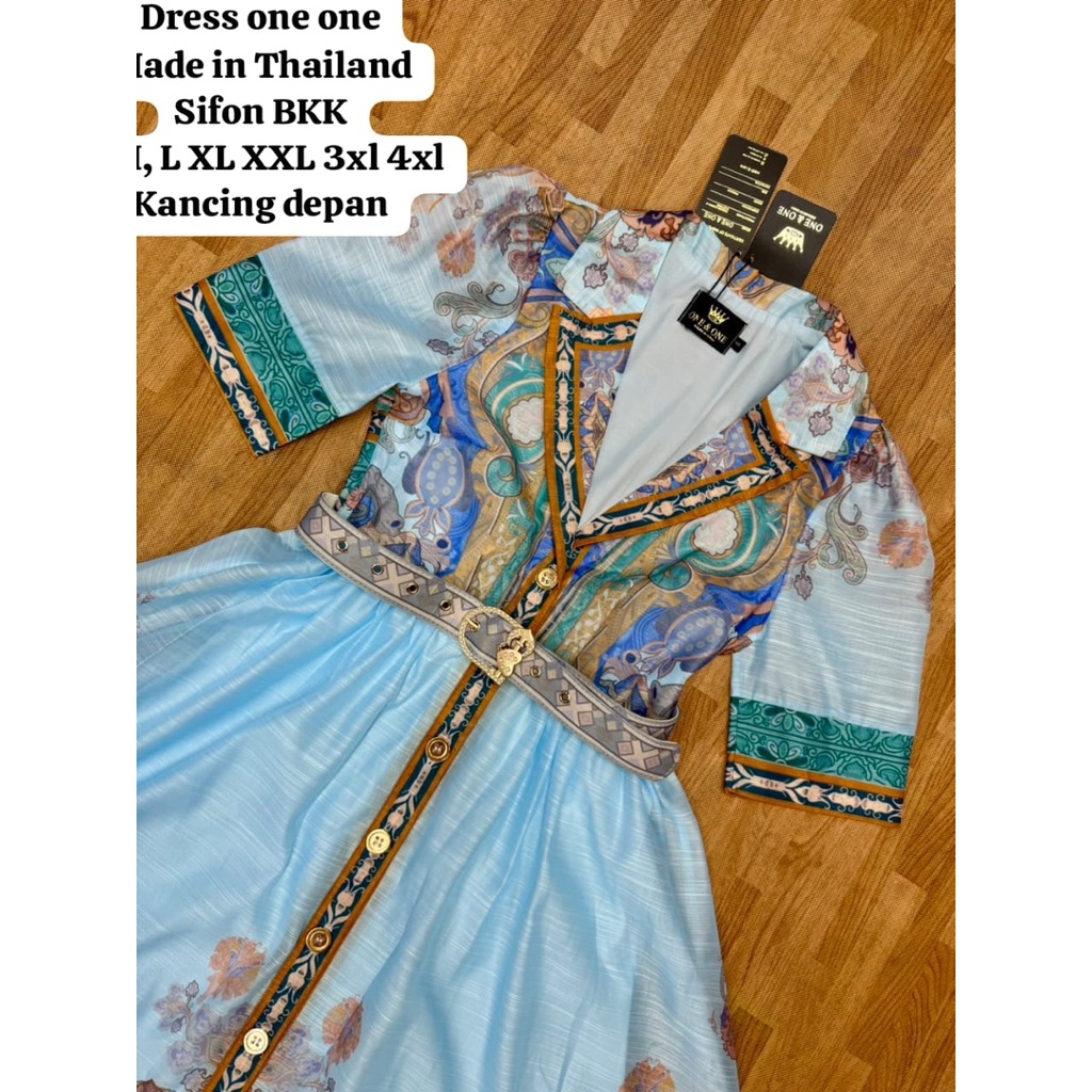 DRESS ZM SIFON BANGKOK GAUN MAXY KONDANGAN