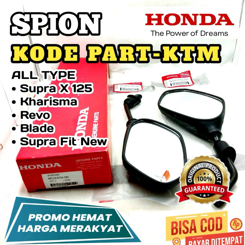 KTM SPION,HONDA ORIGINAL,SPION SUPRA X 125,SPION KARISMA,SPION REVO,SPION BLADE,SPION SUPRA FIT NEW,