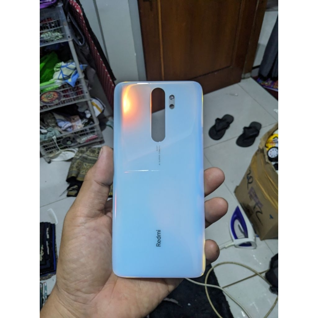 Backdoor Redmi Note 8 Pro Copotan Putih