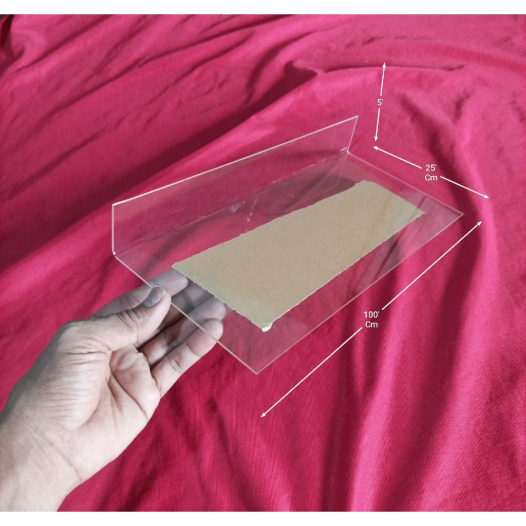 siku akrilik L,multifungsi