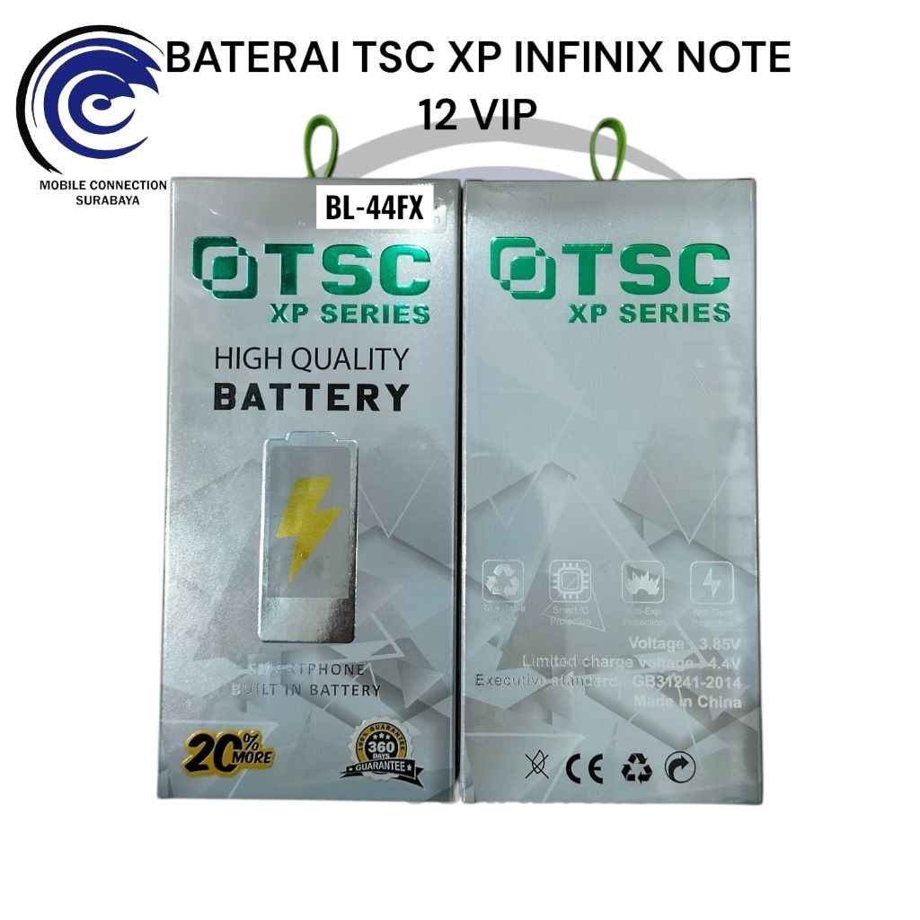 BATTERY INFINIX NOTE 12 VIP / BL-44FX KUALITAS ORIGINAL