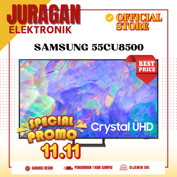 ( Khusus luar kota ) SAMSUNG 55CU8500 Smart TV 55 Inch Dynamic Crystal CU8500