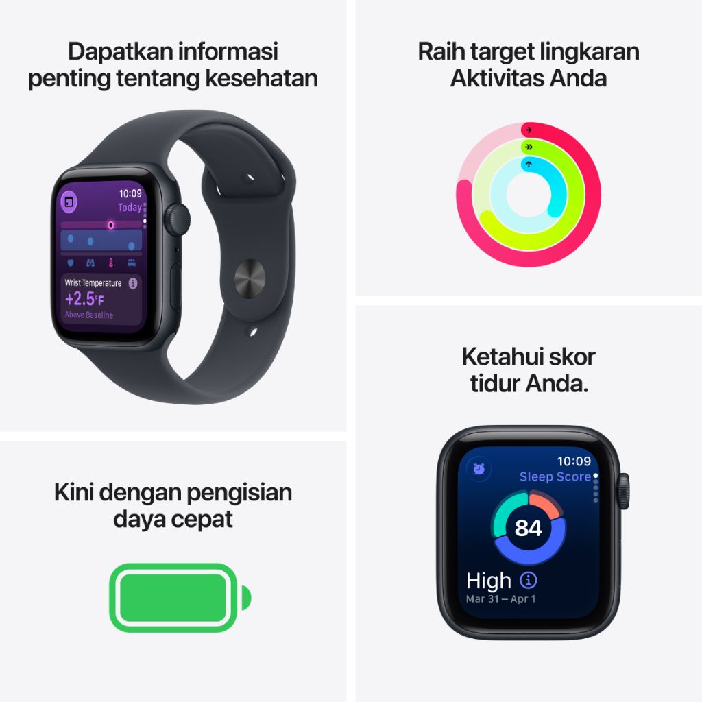 Apple Watch SE 3 with Sport Band 40 mm