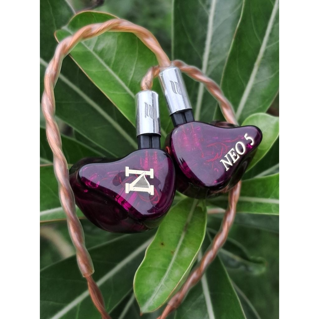 EARPHONE IEM ISN AUDIO NEO 5 + Kabel Nicehck NX8 Second kondisi mulus