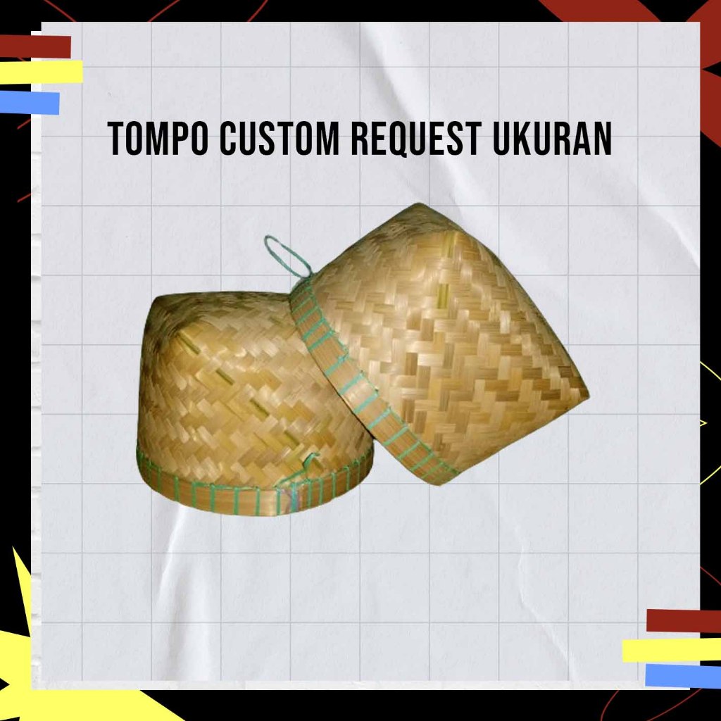 Wakul / Piti / blimbingan / tumbu diameter REQUEST CUSTOM[Tompo / Keranjang bambu,tempat nasi kendur