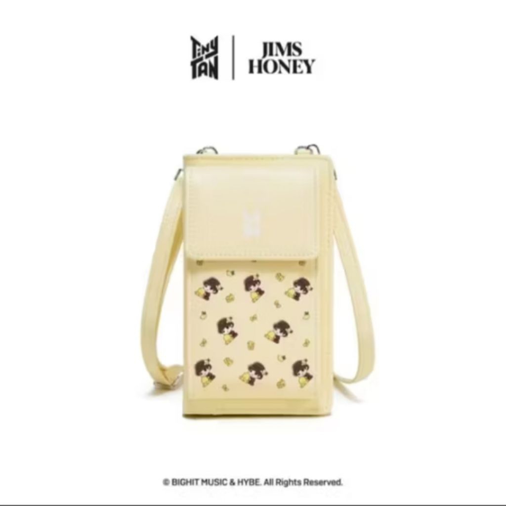 ORI JIMS HONEY - TAS TINY TAN SWEET TIME MINI BAG TAS SELEMPANG TINYTAN TAS HP BTS TAS BTS TAS TINYT