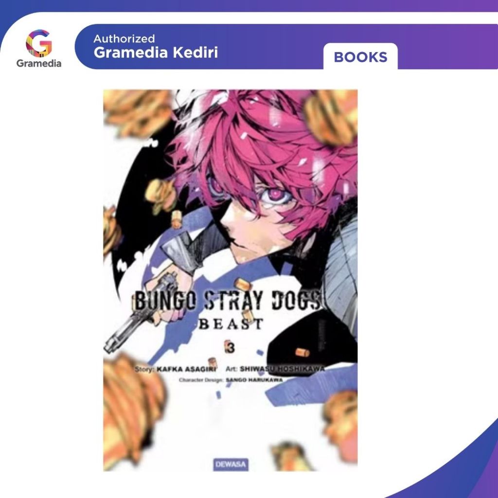 Gramedia Kediri-Bungo Stray Dogs - Beast 3