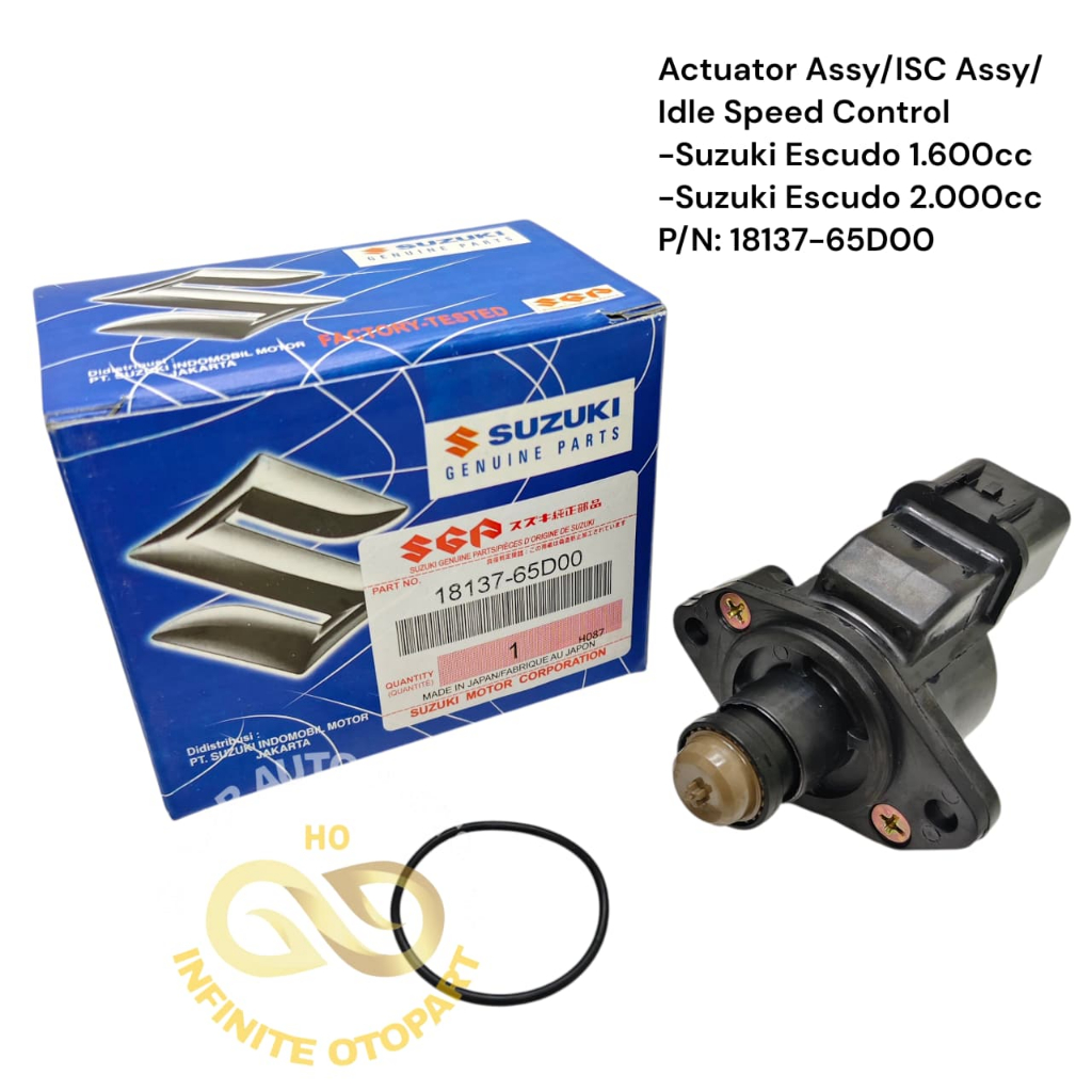 ACTUATOR ASSY SENSOR ISC ASSY ESCUDO 1.6 ESCUDO 2.0 18137-65D00 IMPORT