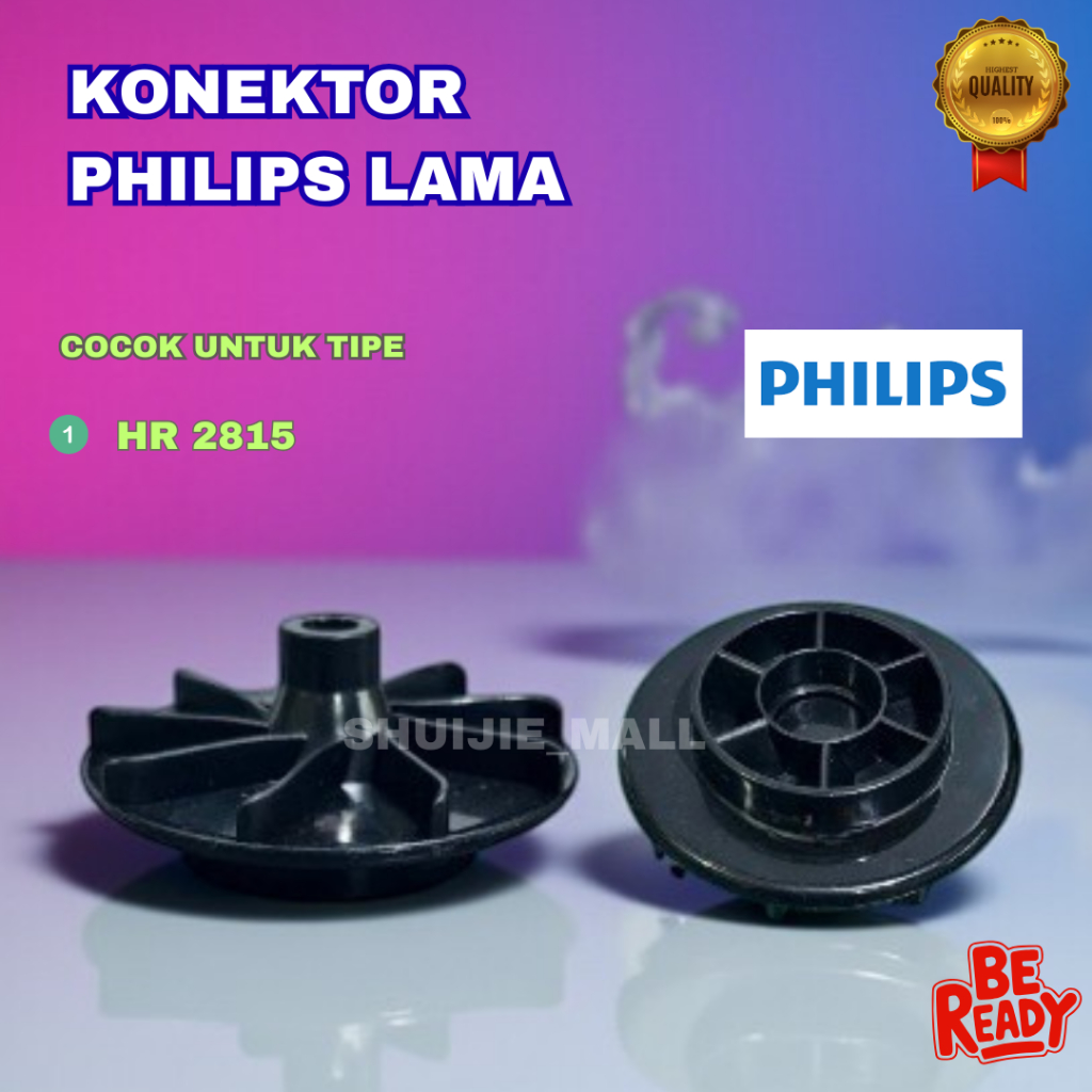 Konektor Mata Pisau Blender Philips HR 2815 (Model Lama) / Coupler Gear Sparepart Blender Philips