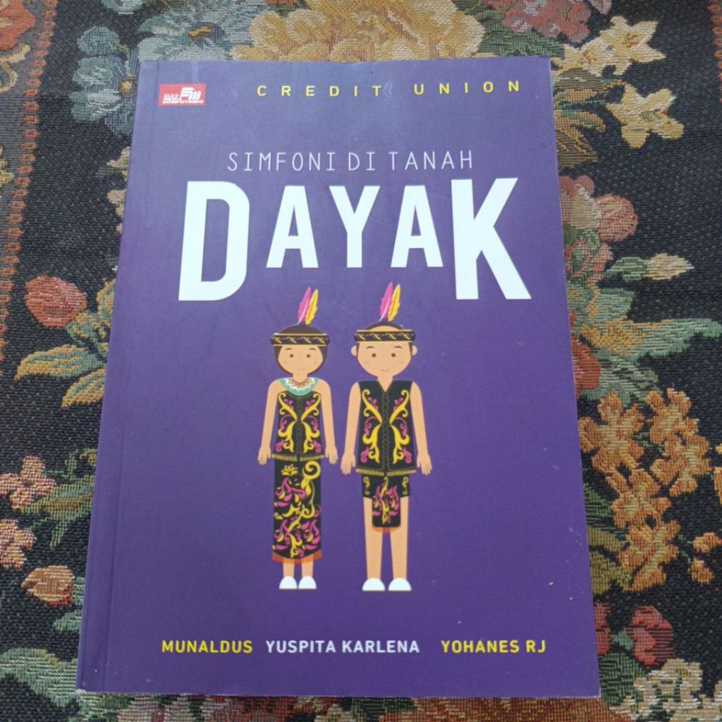 buku original simfoni tanah dayak