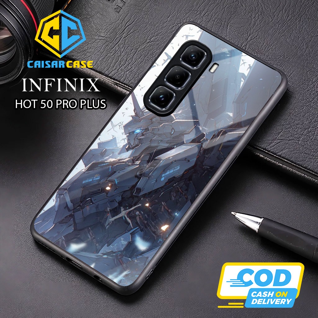Case Infinix Hot 50 Pro Plus - Softcase Glass Infinix Hot 50 Pro Plus - Casing Infinix Hot 50 Pro Pl
