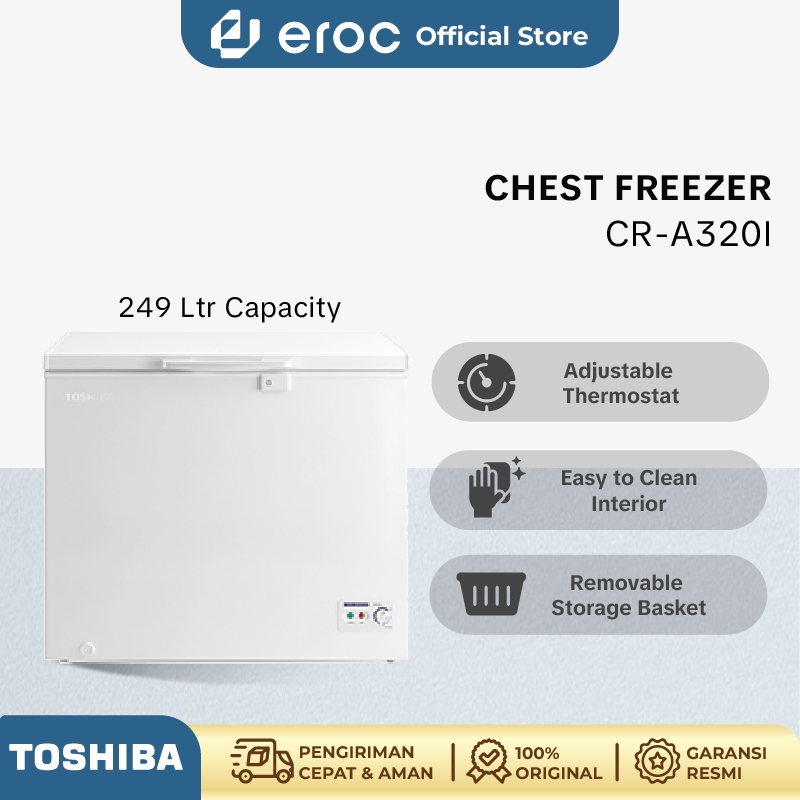 Toshiba Chest Freezer CR-A320I (249 L)