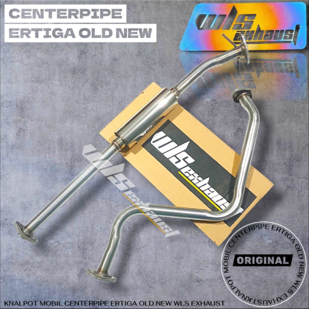 KNALPOT MOBIL CENTERPIPE ERTIGA OLD NEW WLS EXHAUST