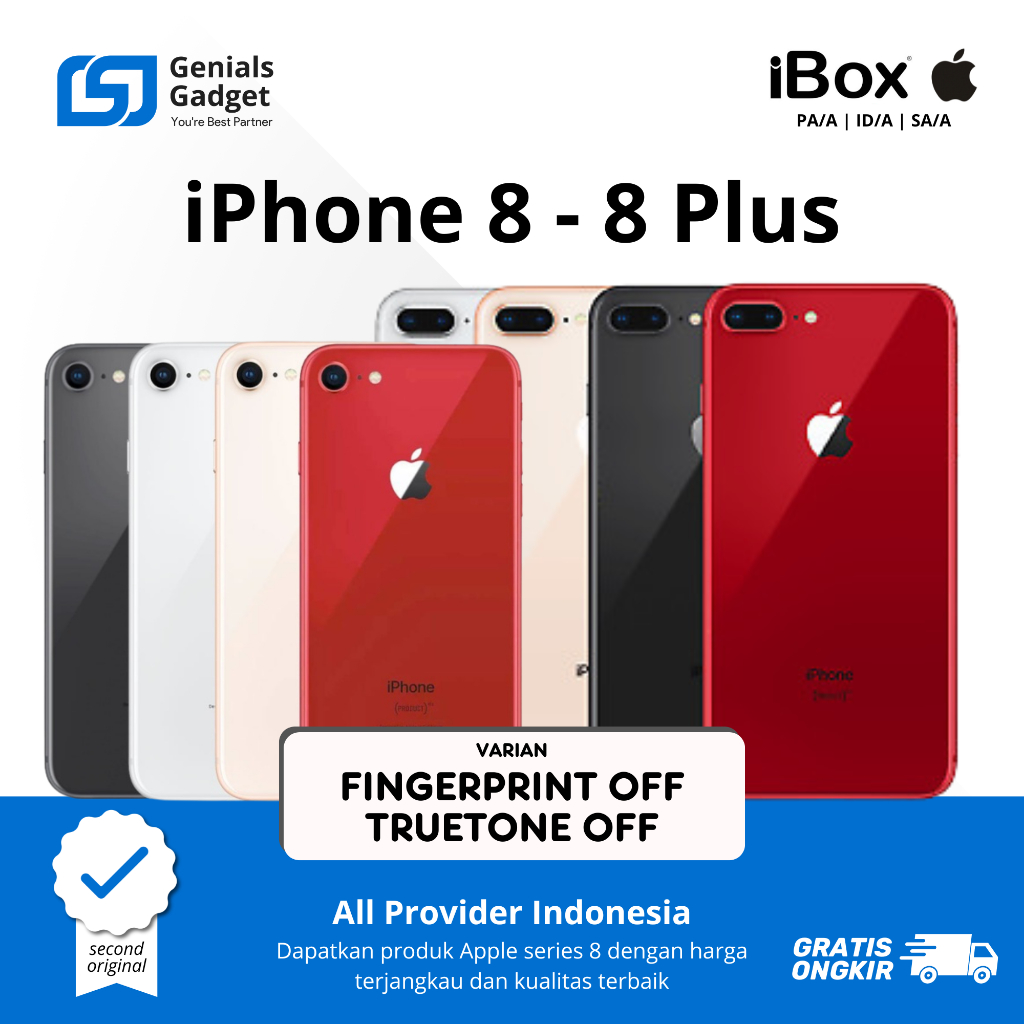 GG - IP 8 | 8 Plus 64/256GB Second Mulus Fullset Murah bergaransi