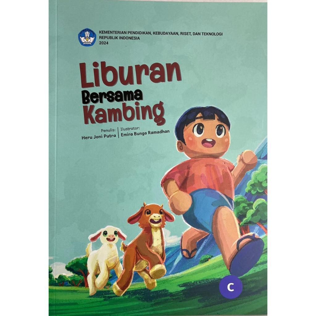"Liburan Bersama Kambing" Literasi pojok baca PAUD kemendikbud