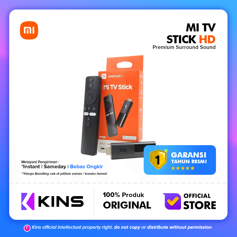 Xiaomi Mi TV Stick Android Smart TV Dongle Chromecast / Xiaomi Mi TV Stick 4K