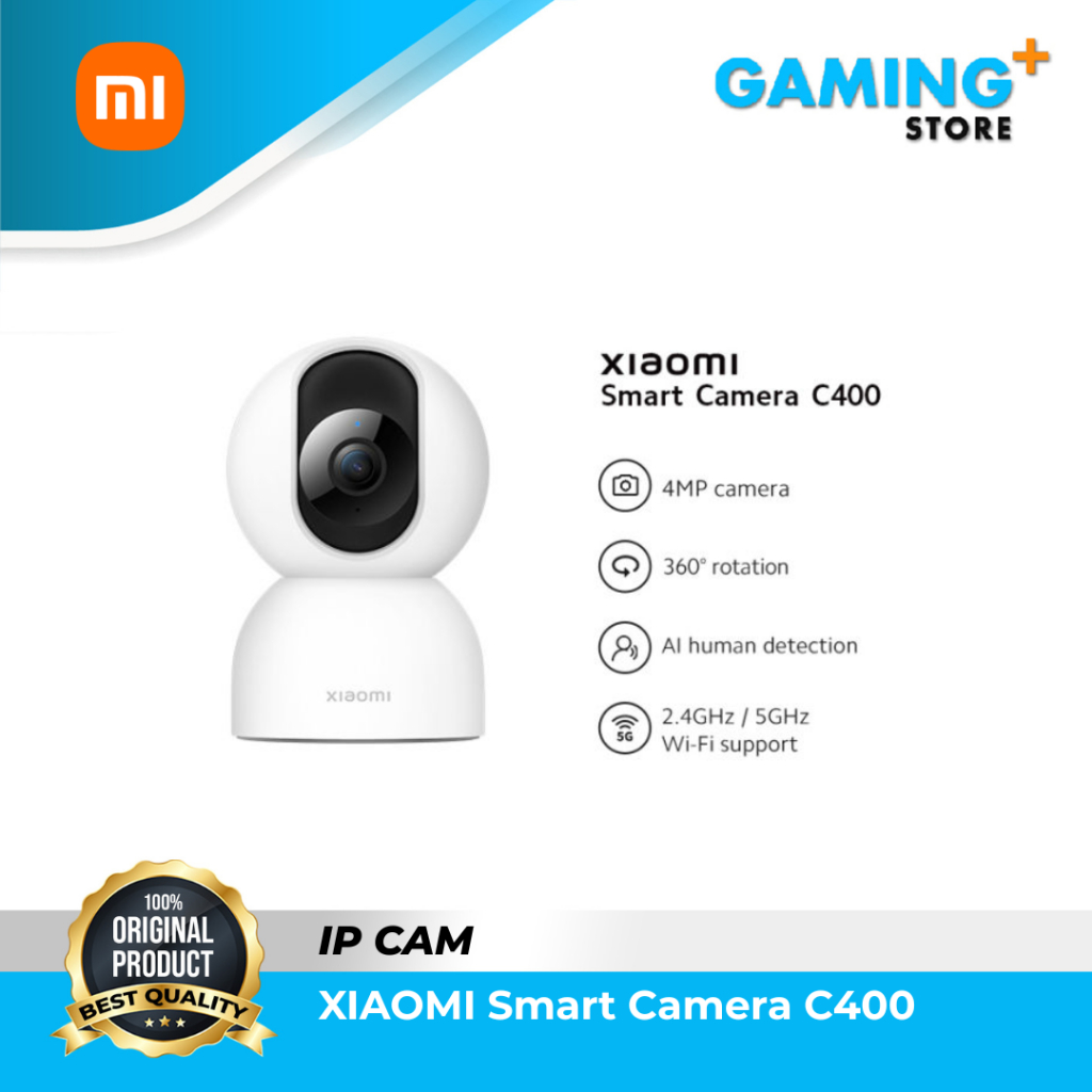 Xiaomi Mi Smart IP Camera CCTV C400 / IP cam 4MP 2.5K | 360°