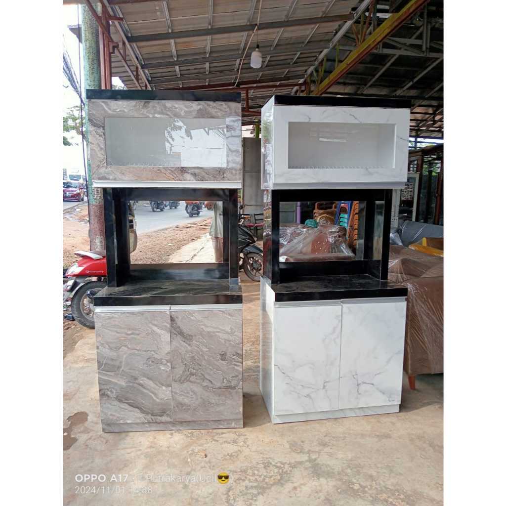 lemari sayur 2 pintu/lemari dapur minimalis/delivery jabodetabek