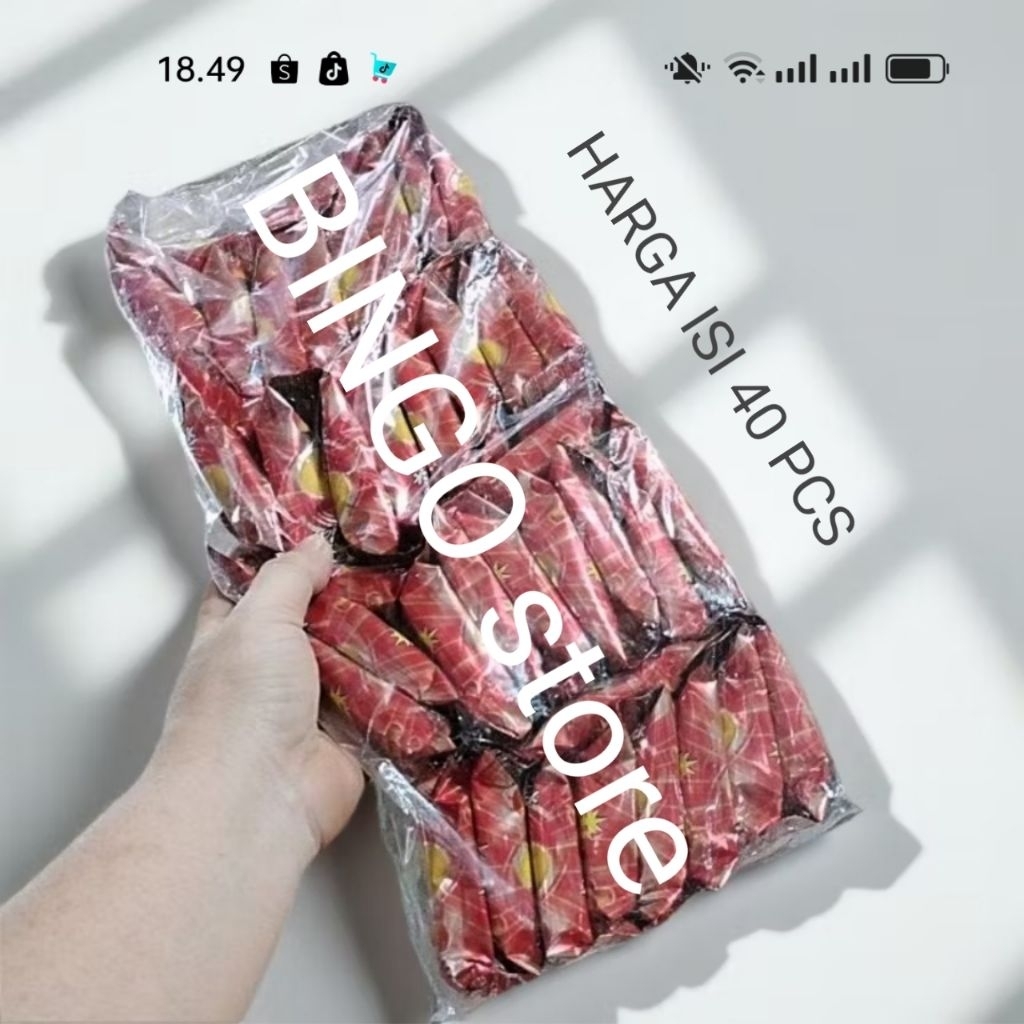 Snack Virat Stick Cinta Berhadiah Harga 1 bal 40pcs