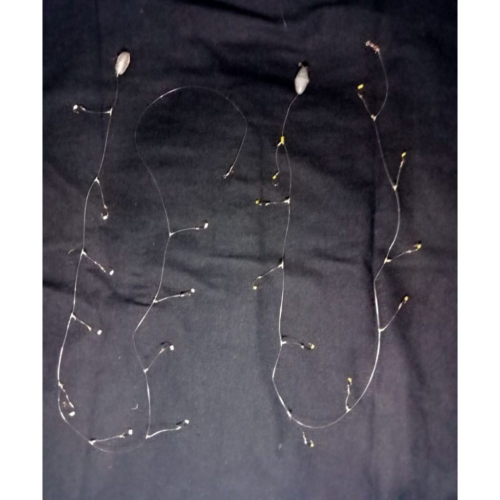 Rangkaian pancing ranggem nila dan tawes