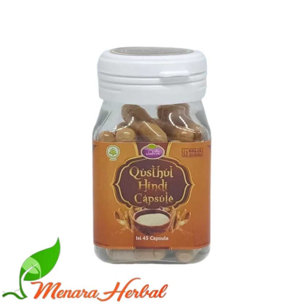 Herbal Kapsul Qusthul Hindi Qust Alhindi Qustul Hindy Kustul Hindi Qist Al Hindi Washfah 45 Kapsul