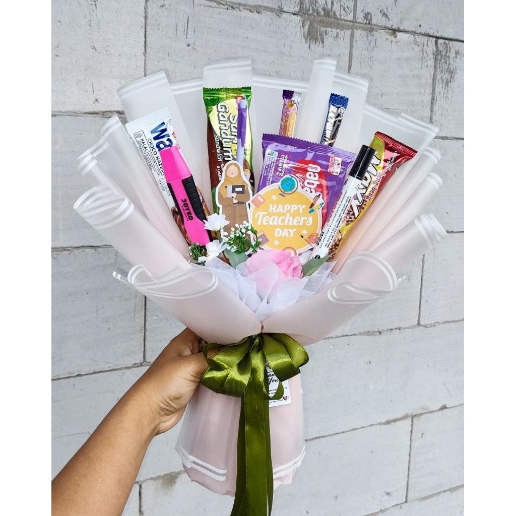 Buket Hari Guru (Buket Alat Tulis)
