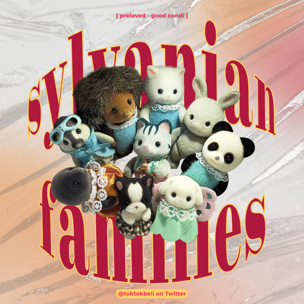 sylvanian families —baby & newborn (selected; preloved)