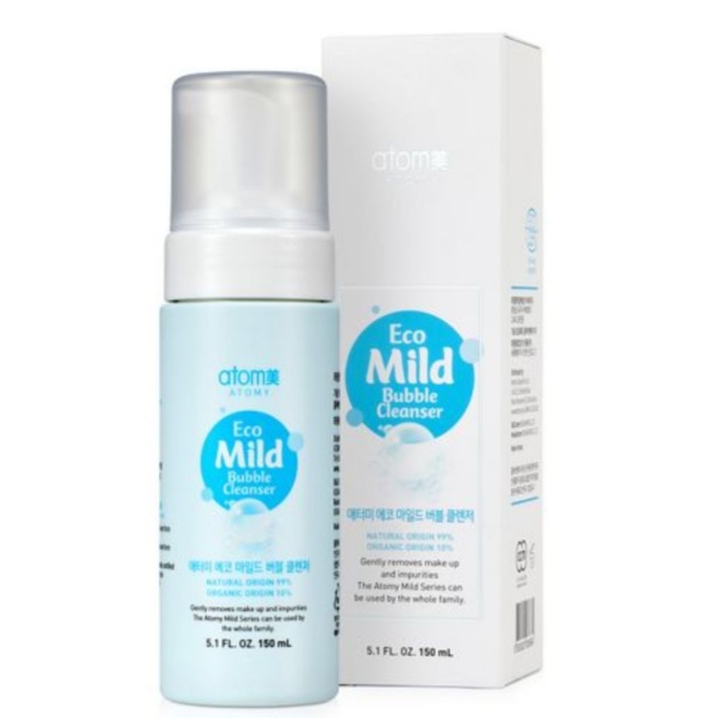Eco Mild Bubble Cleanser atomy 150ml pembersih wajah