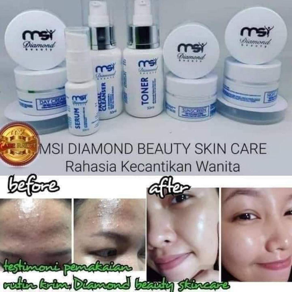 Harga ecer satuan Night,Sun,Day cream skincareMSI