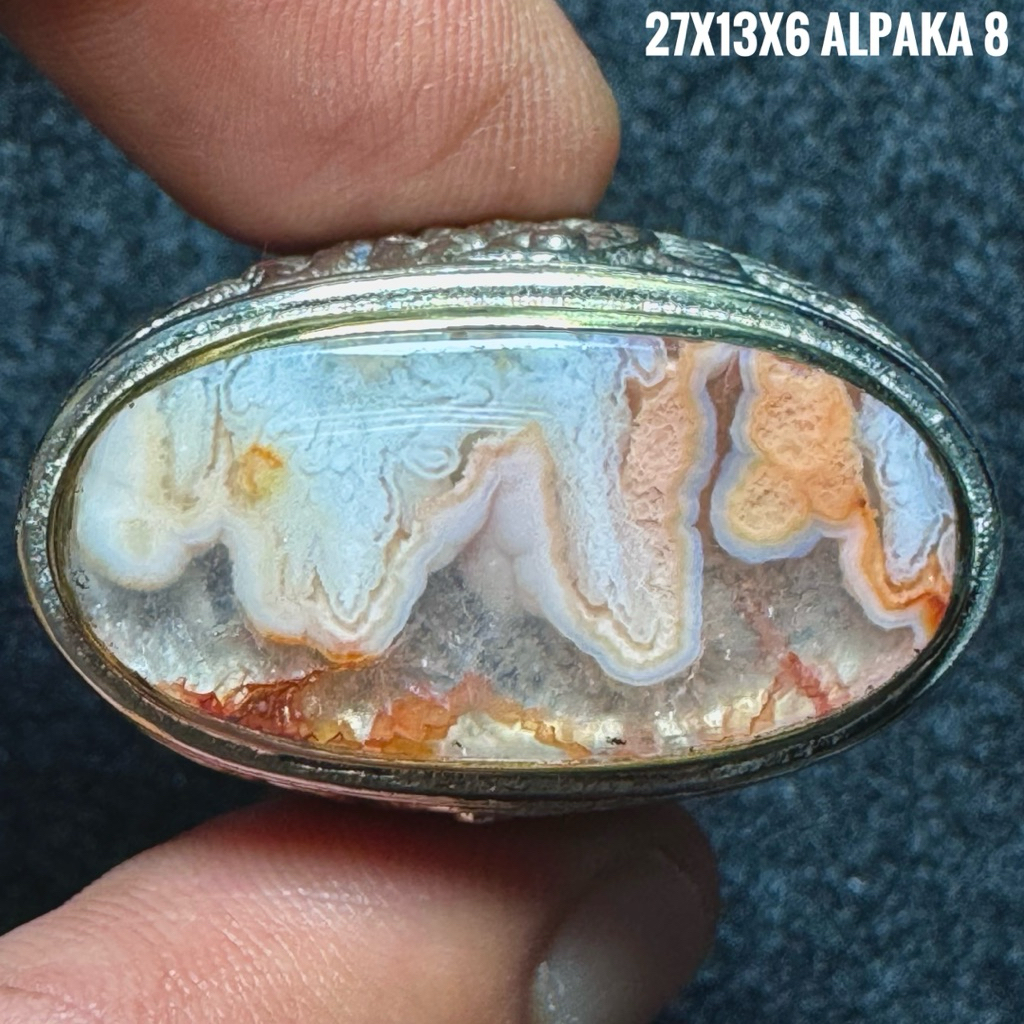 Cincin Batu Akik Natural Lafadz Allah