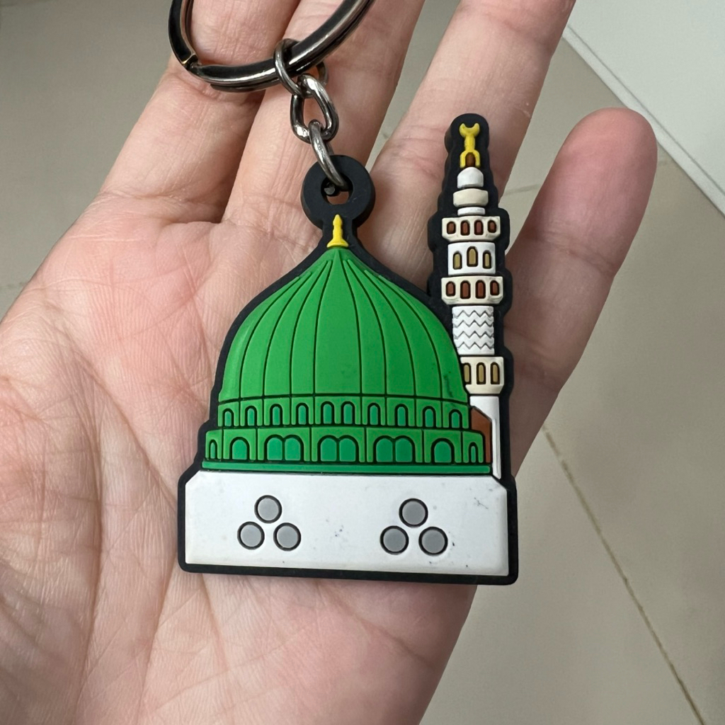 Medina Mosque Key Chain / Gantungan Kunci Kubah Masjid Nabawi Madinah