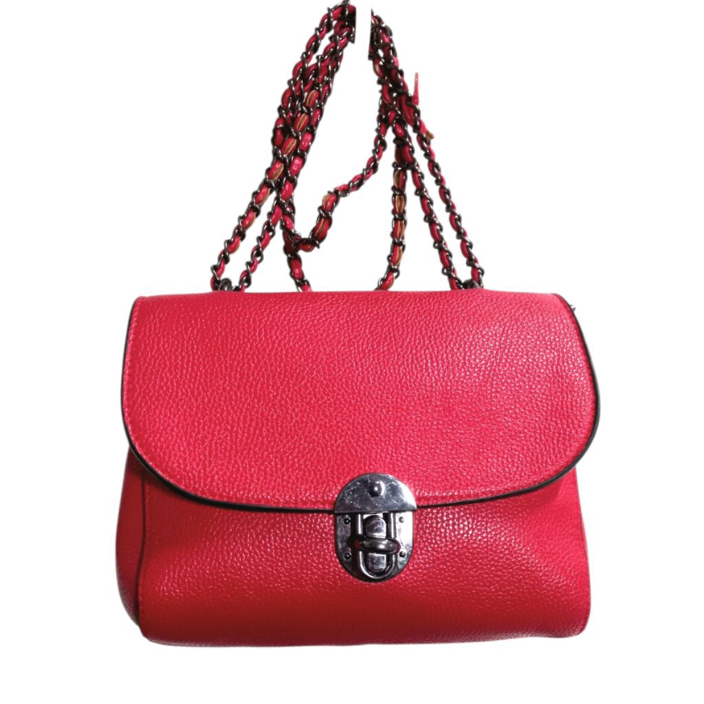 TAS KULIT MAROON [Preloved]