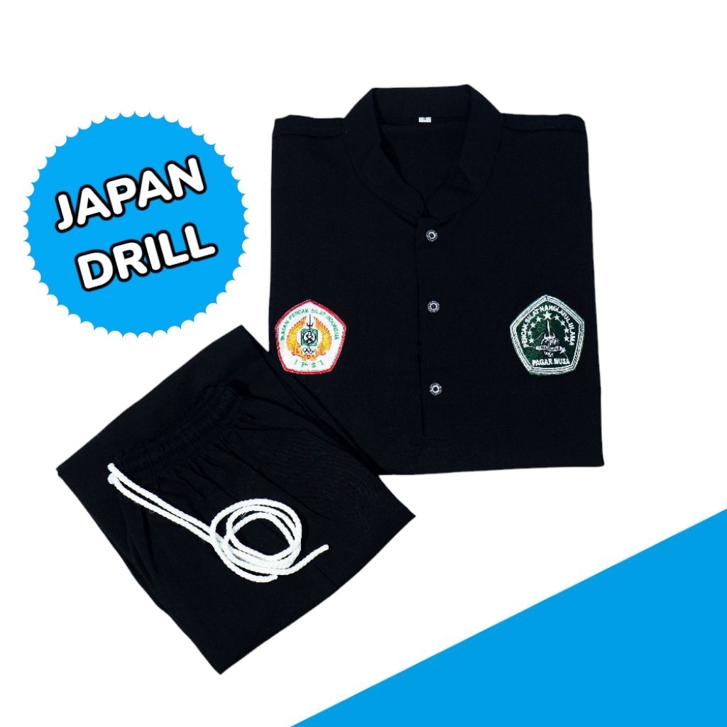 SERAGAM PAGAR NUSA JAPAN DRIL / SAKRAL PAGAR NUSA / SERAGAM SILAT